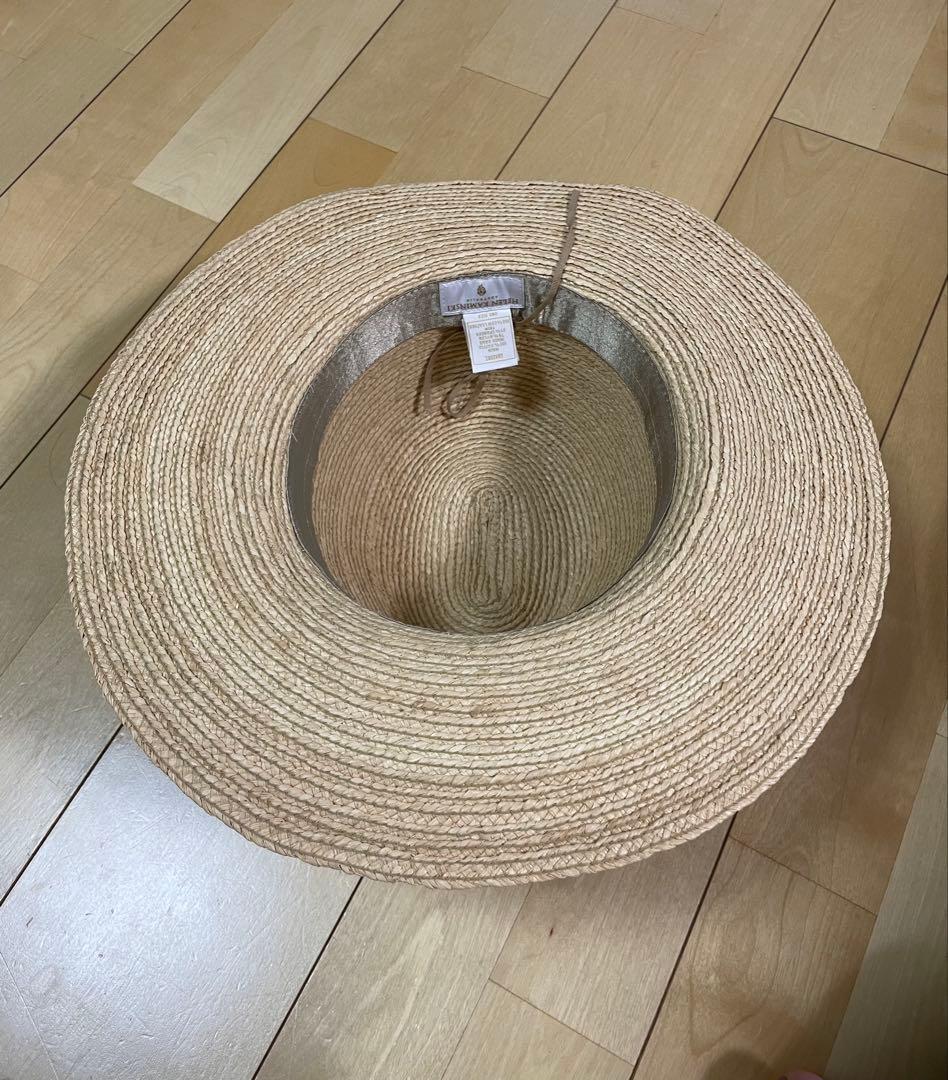 【値下げ】新品未使用　ヘレンカミンスキー　ラフィアハット　HINA