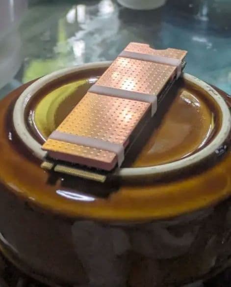 Y*y様 M.2 SSD NVMe 2TB 銅ヒートシンク付