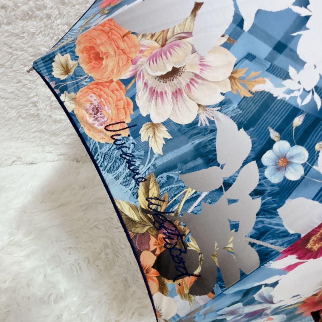 Vivienne Westwood 花柄 日傘 晴雨兼用 長傘 赤