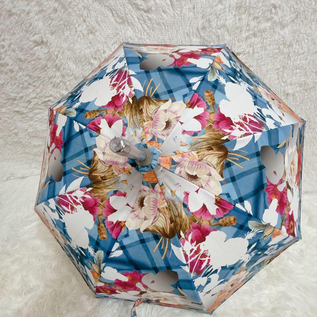 Vivienne Westwood 花柄 日傘 晴雨兼用 長傘 赤