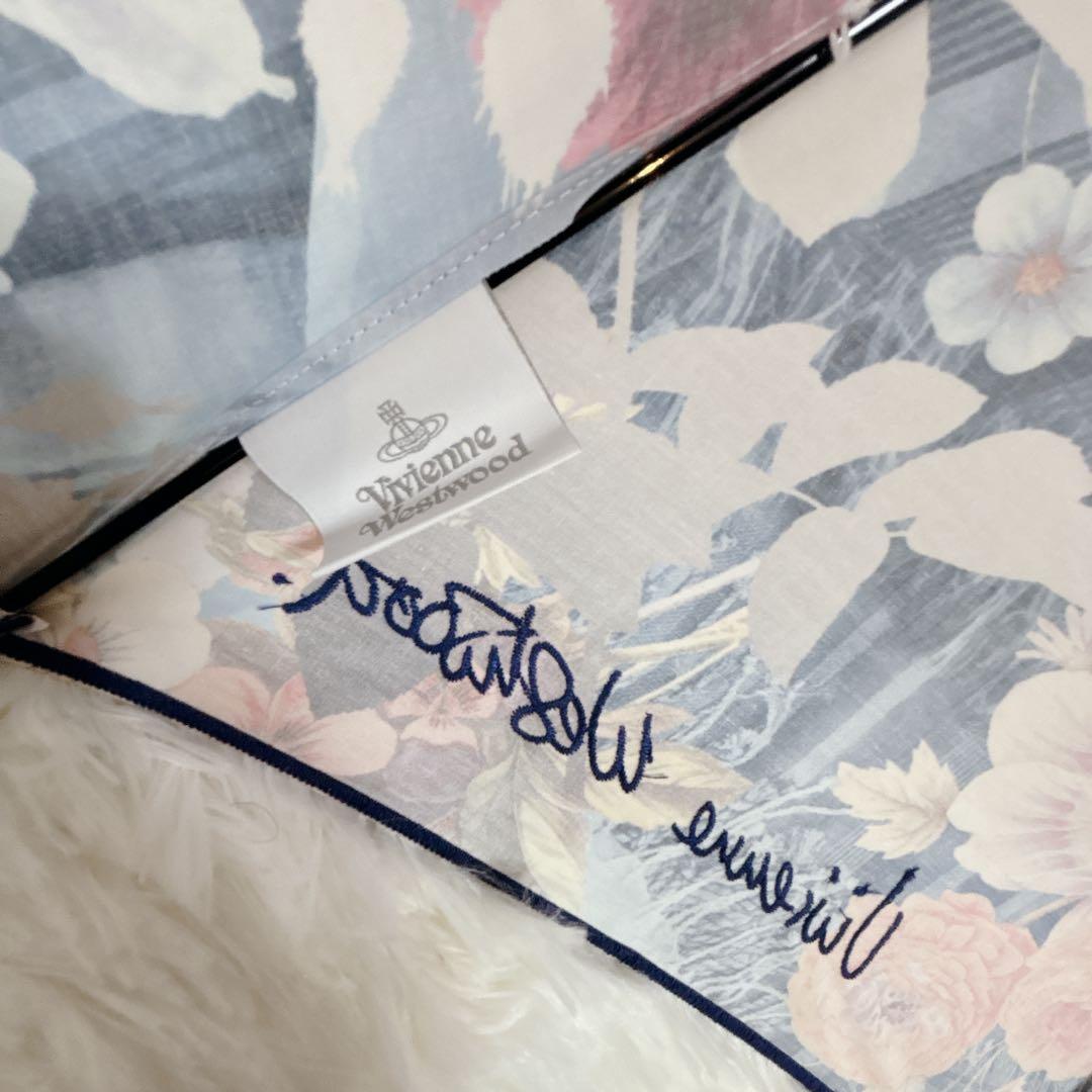 Vivienne Westwood 花柄 日傘 晴雨兼用 長傘 赤