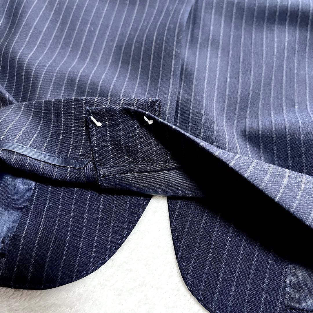 【新品タグ付き】D'or Homme スーツ セットアップ ネイビー サイズY6