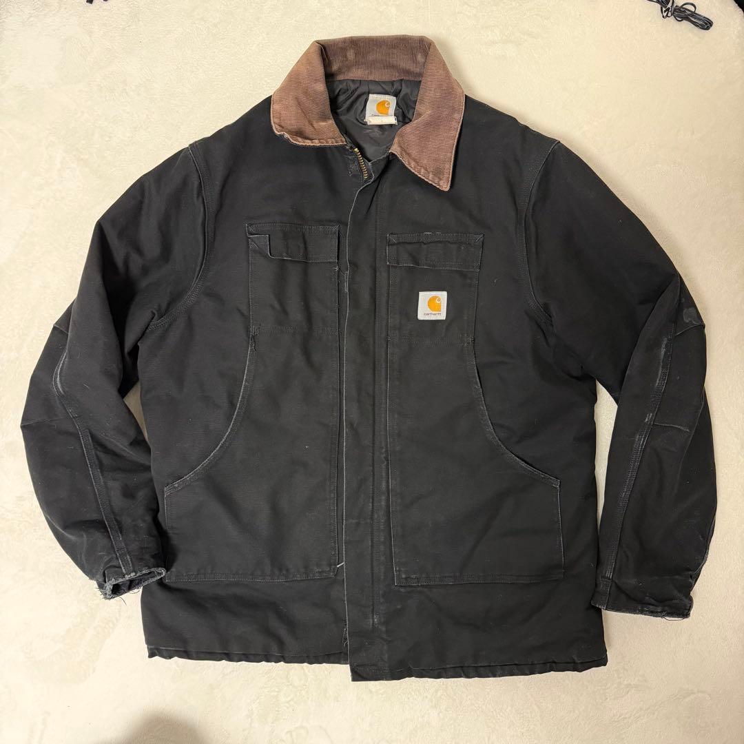 Carhartt ブラック トラディショナルコート 80s 90s
