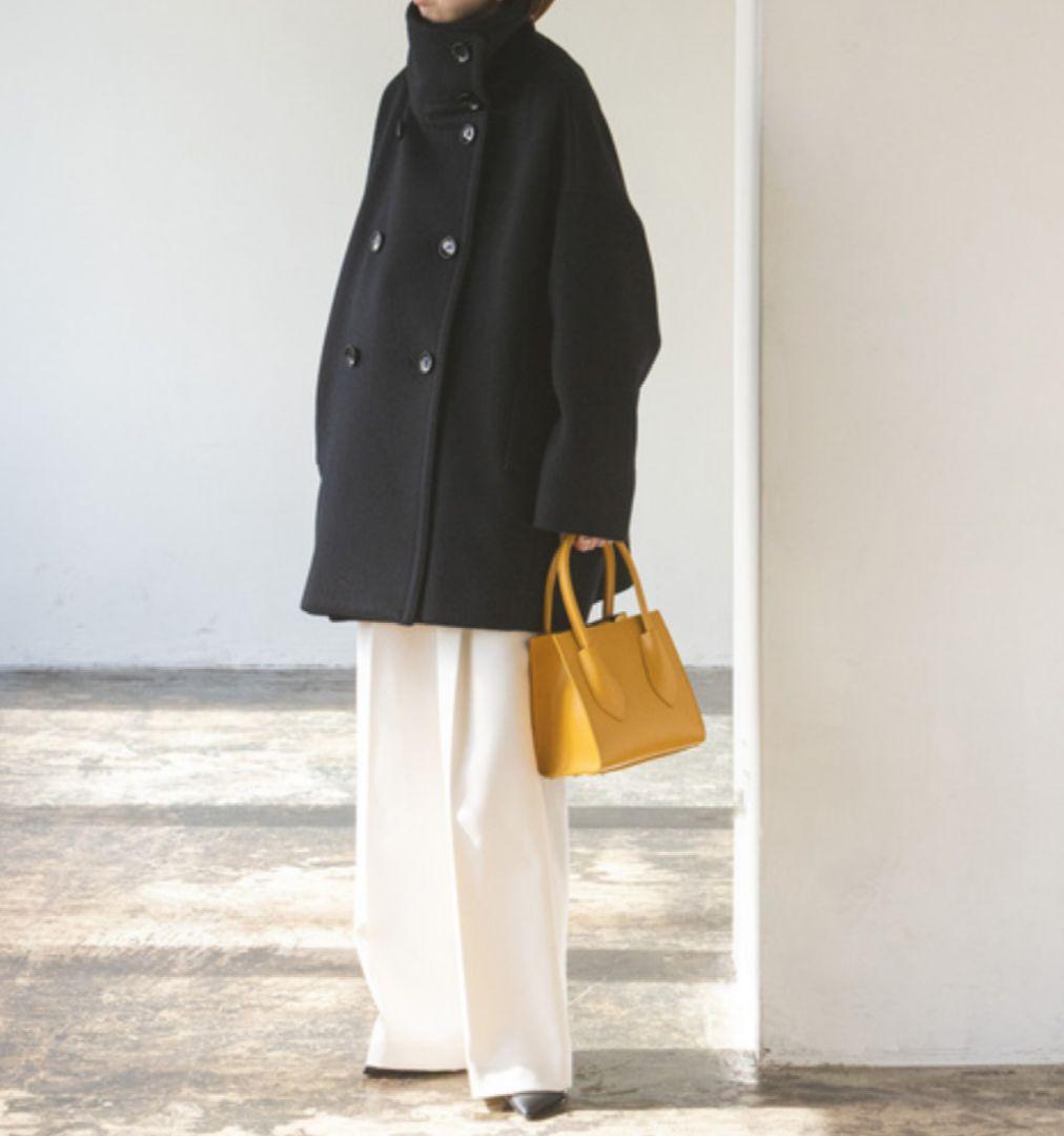 NOBLE ノーブル スタンドカラー オーバーコート