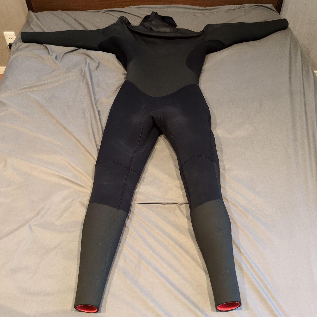 セミドライウェットスーツ ネオプレン ブラック