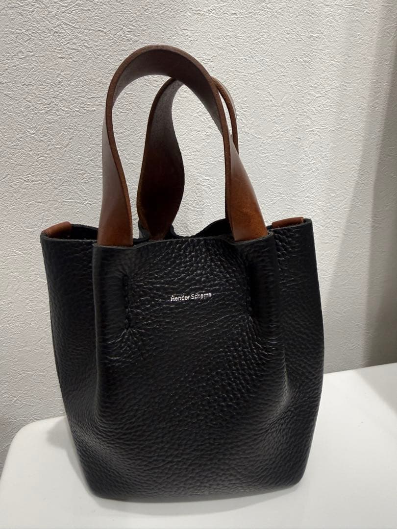 美品HenderSchemepianobagsmallブラックエンダースキーマ