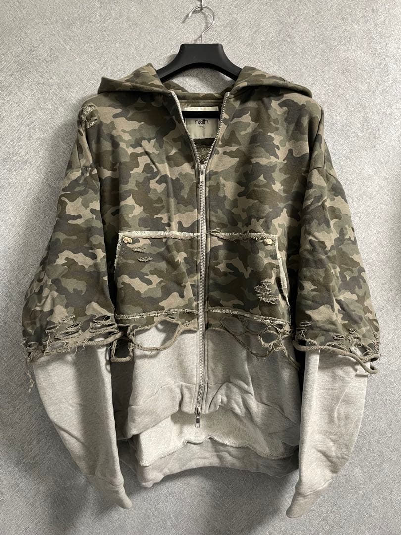 よ*し様 【ワケ有り】neith./ Layered Crush Hoodie