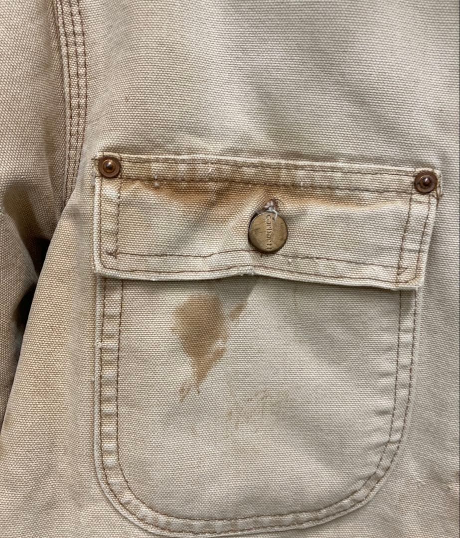 70s carhartt ミシガンチョアコート　usa製 　カバーオール　38