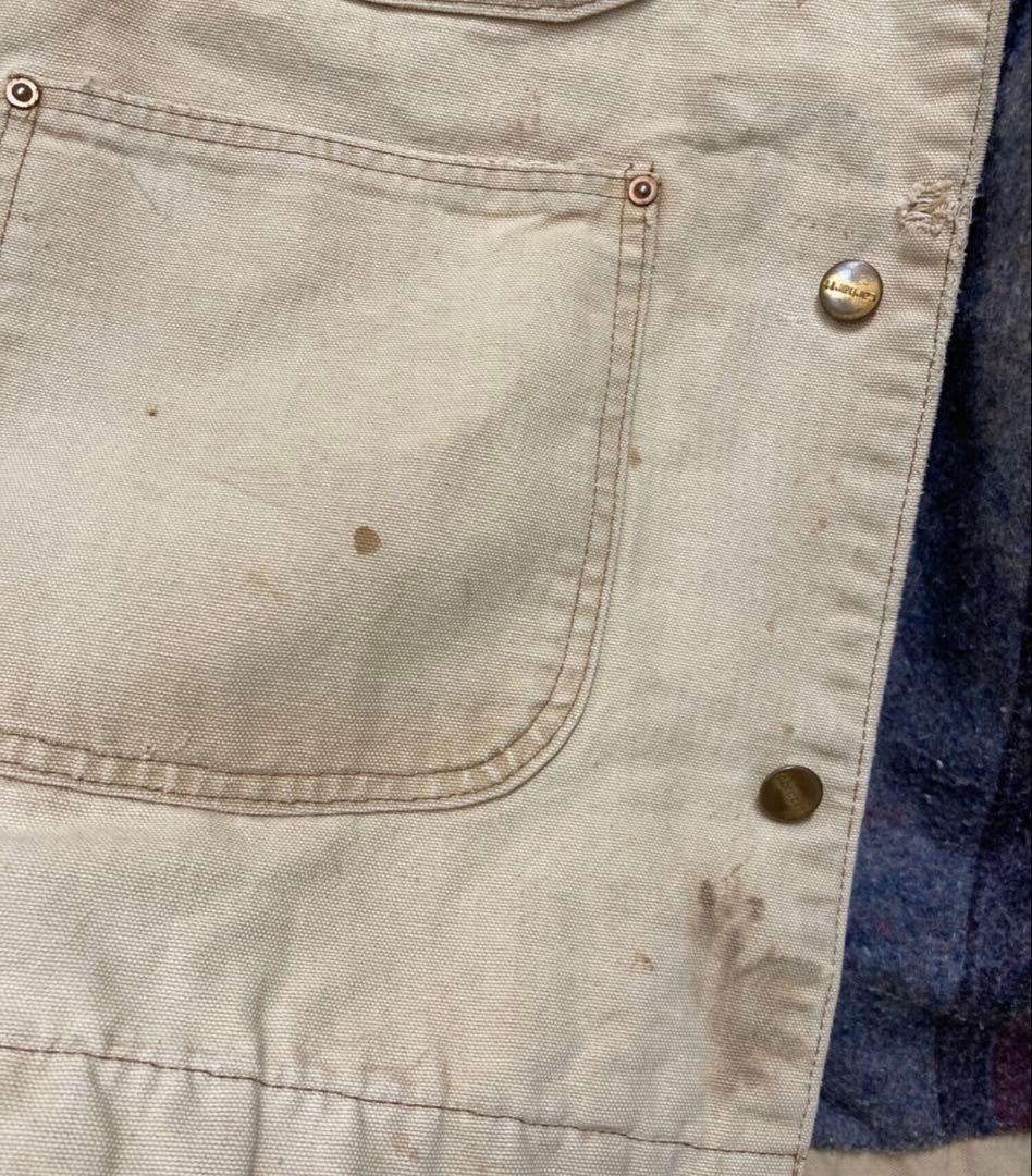 70s carhartt ミシガンチョアコート　usa製 　カバーオール　38