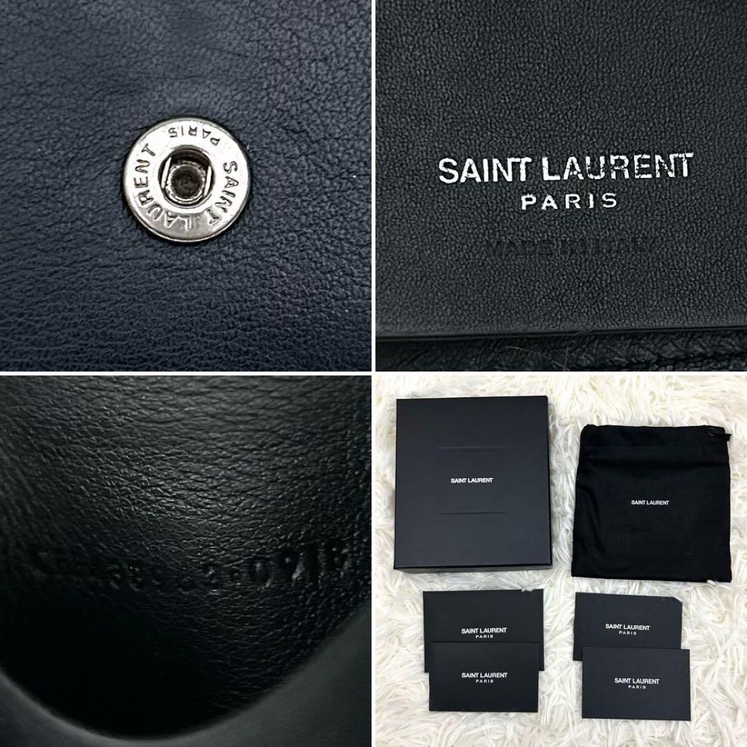 【美品】SAINT LAURENT カサンドラ レザー 6連 キーケース