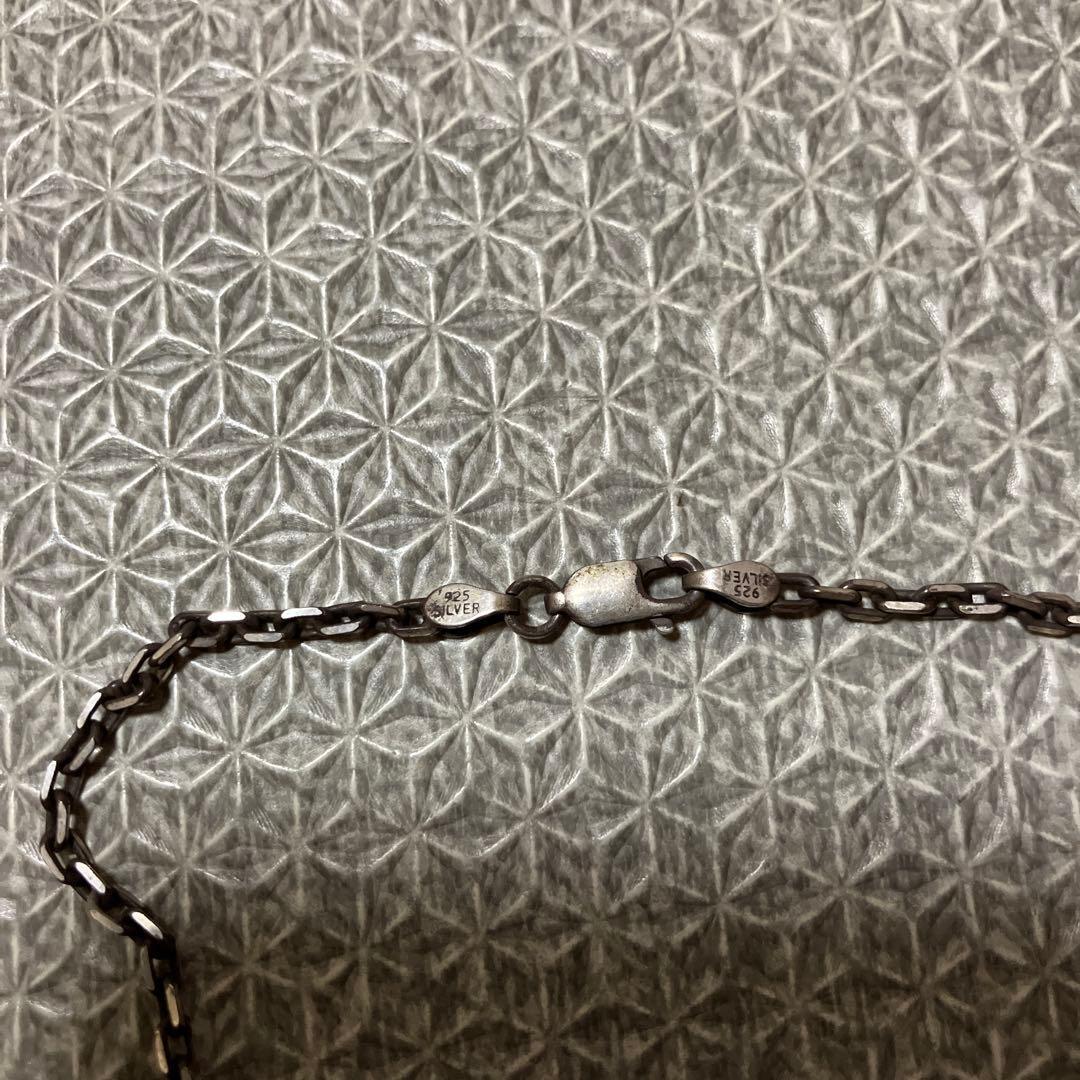 【値下げ】CHROME HEARTS クロムハーツ　ハートチャーム チェーン付き