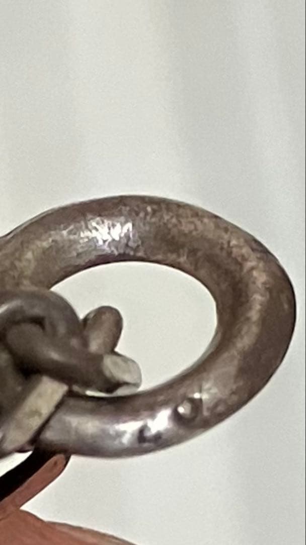 【値下げ】CHROME HEARTS クロムハーツ　ハートチャーム チェーン付き