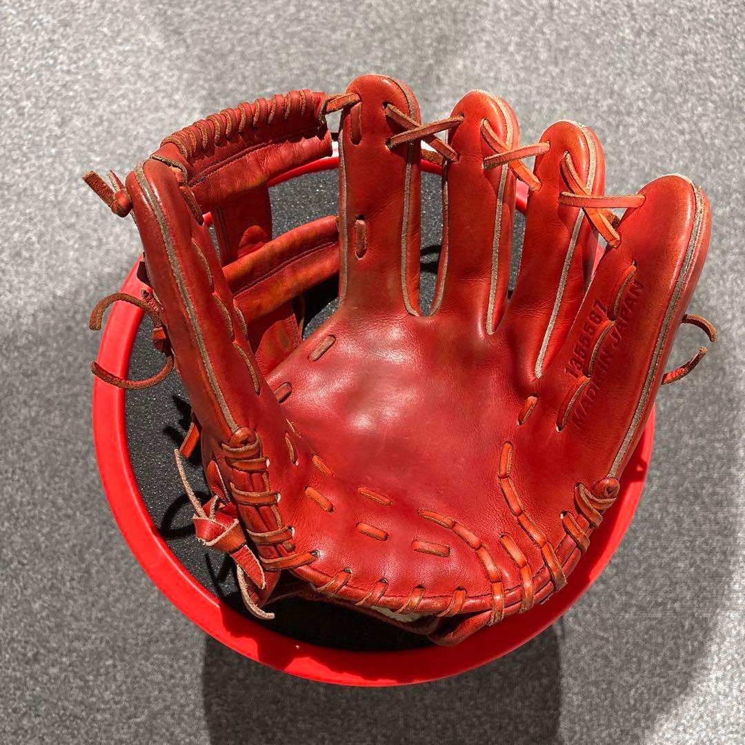 Under Armour 硬式グローブ オレンジ　右投げ用