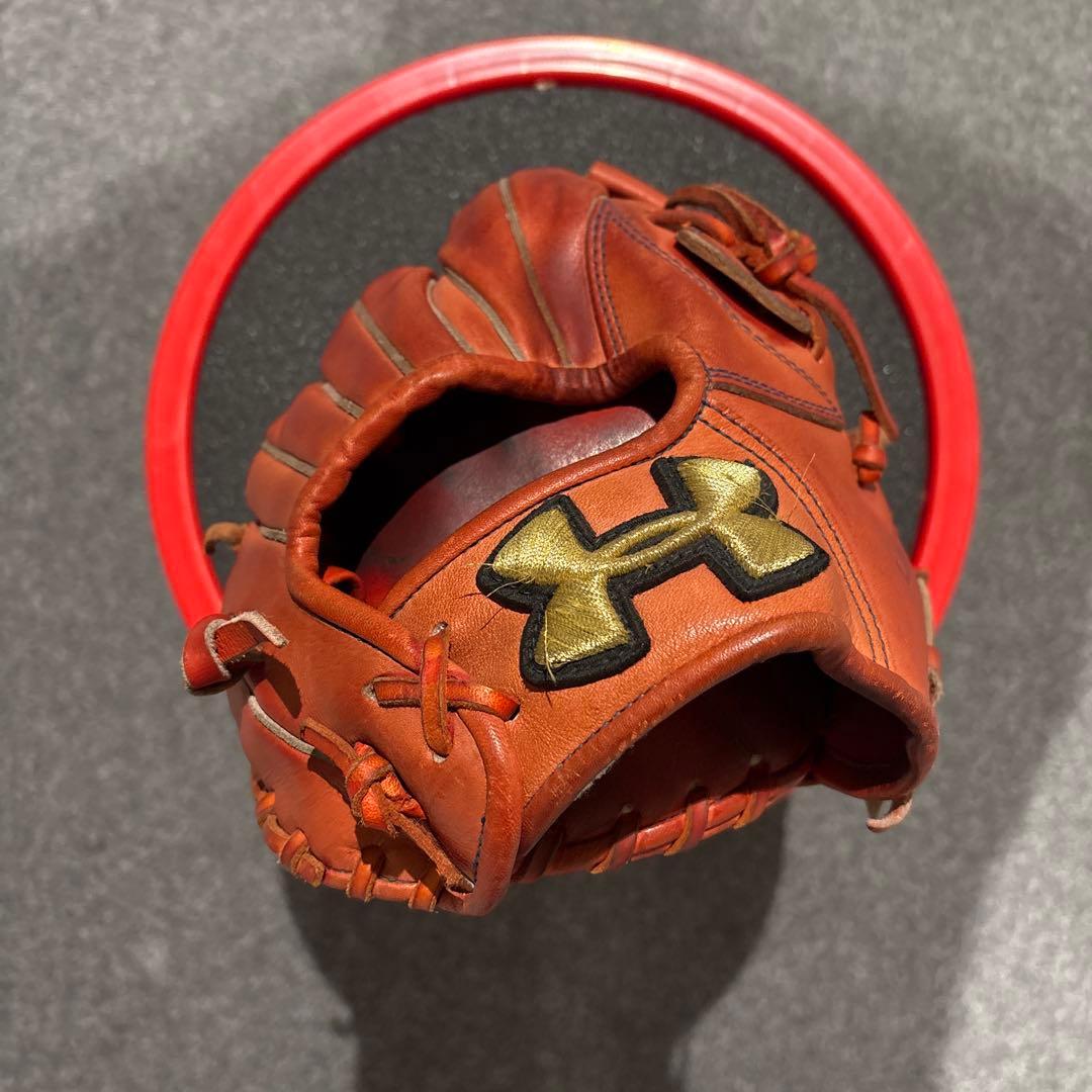 Under Armour 硬式グローブ オレンジ　右投げ用