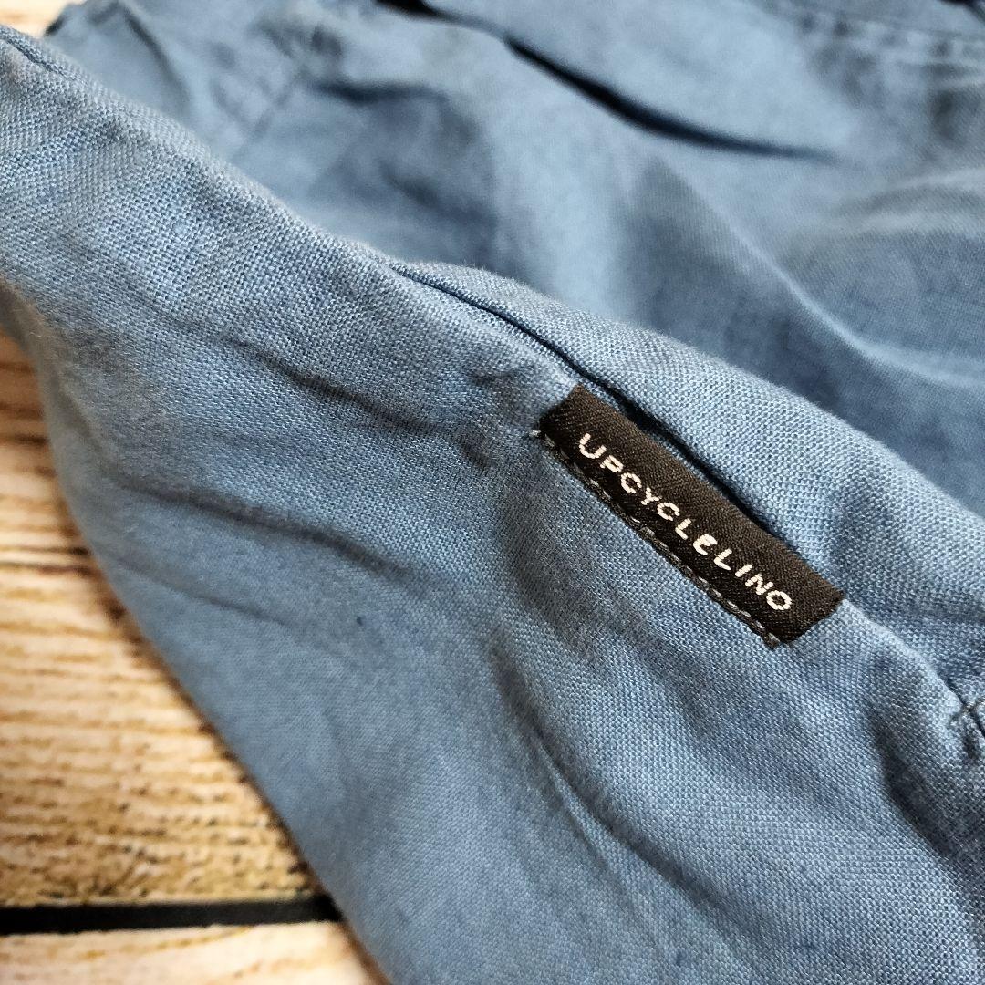 【値下げ交渉歓迎】 ネストローブ nest Robe ラッフルヘムパンツ リネン