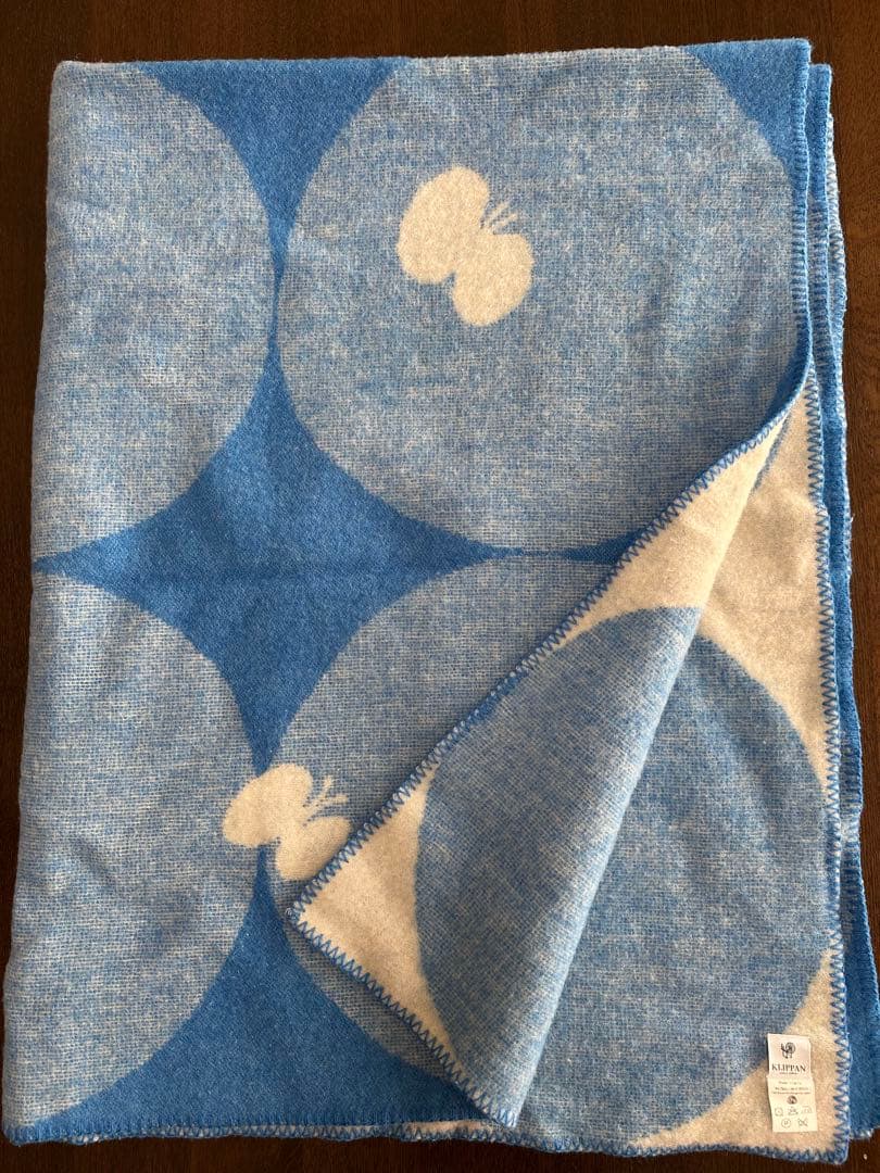 ミナペルホネン×クリッパン ウールブランケット シングルサイズ