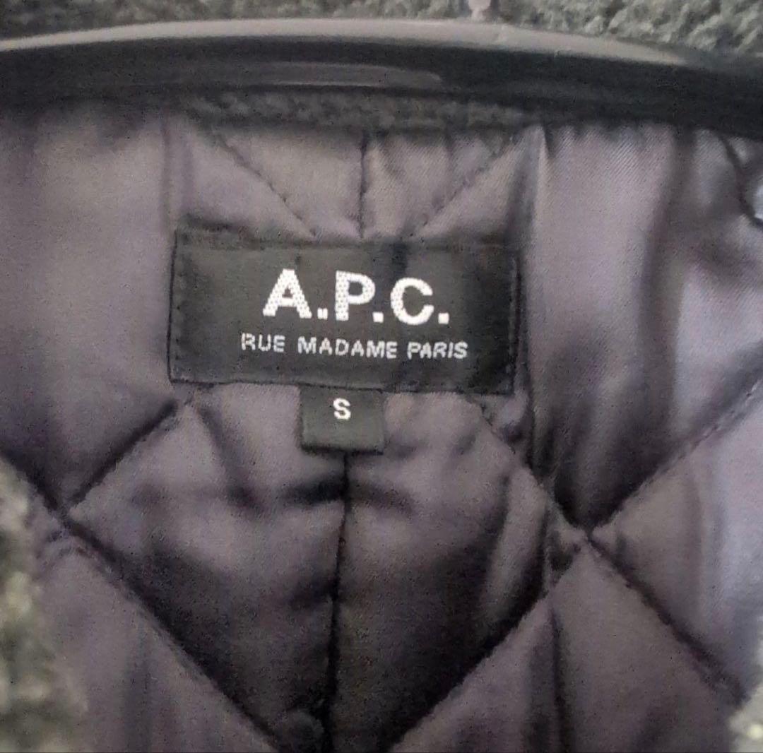 A.P.C アーペーセー　ボア襟ブルゾン