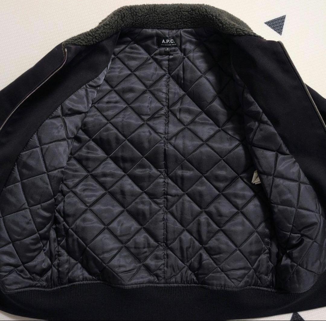 A.P.C アーペーセー　ボア襟ブルゾン