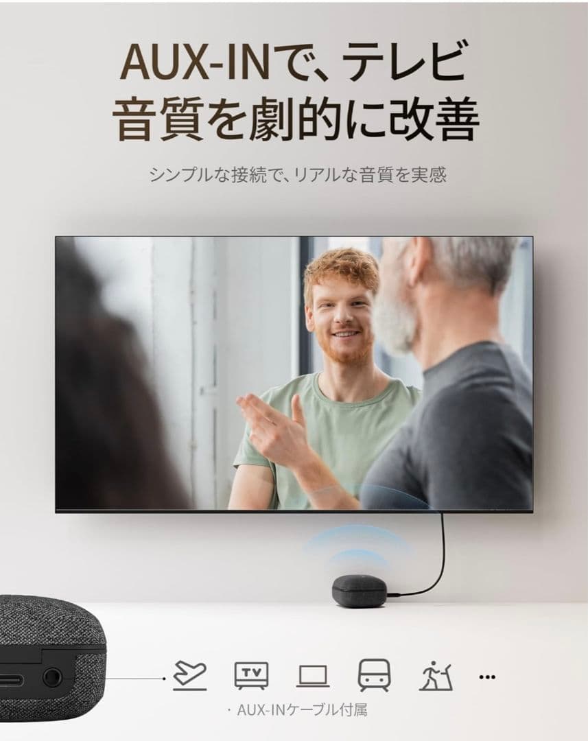 新品未使用 Cearvol Wave Lite 集音器 聴覚アンプ AUX-IN