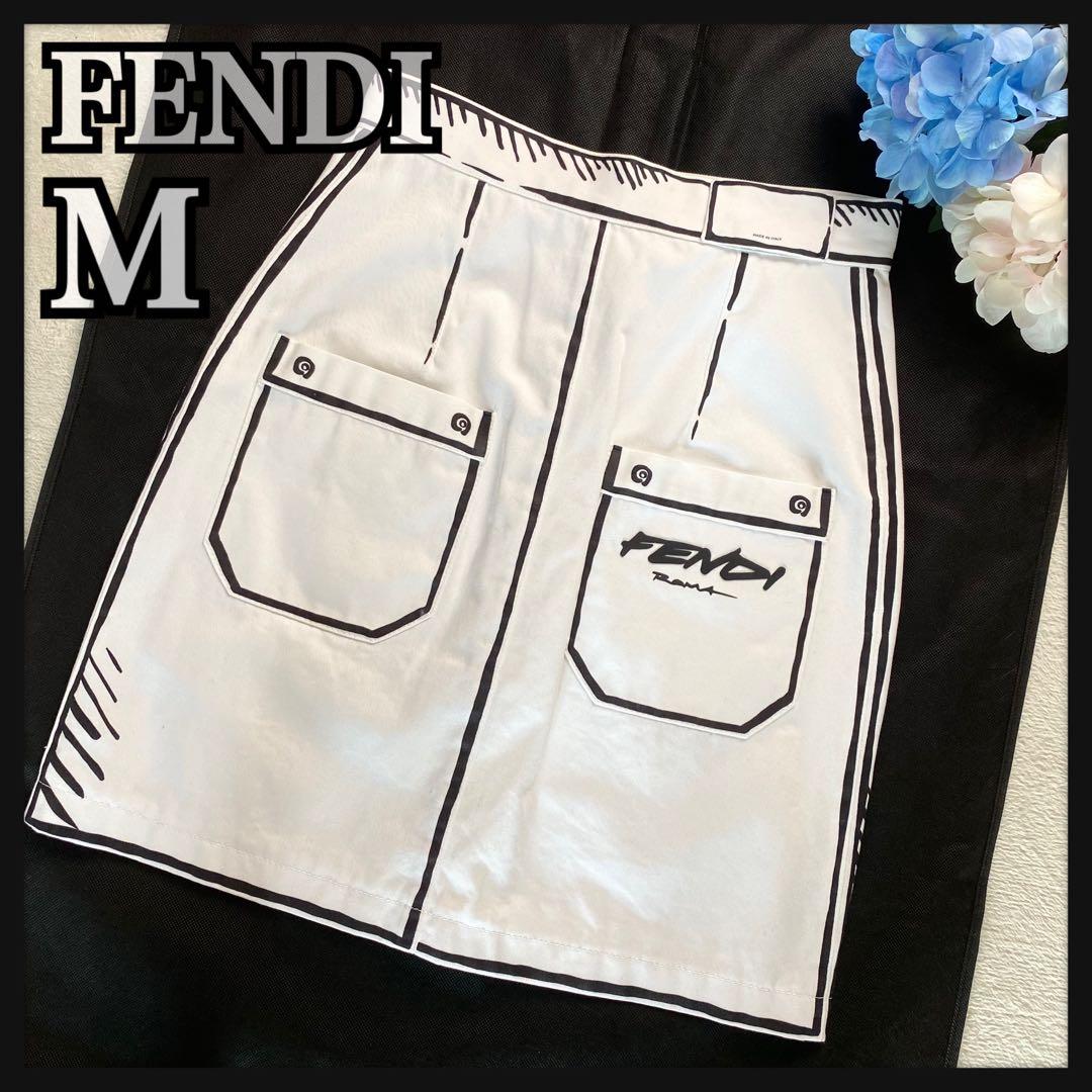 【極美品☆入手困難】フェンディ ジョシュア・ヴィーダスコラボ スカート 36 M