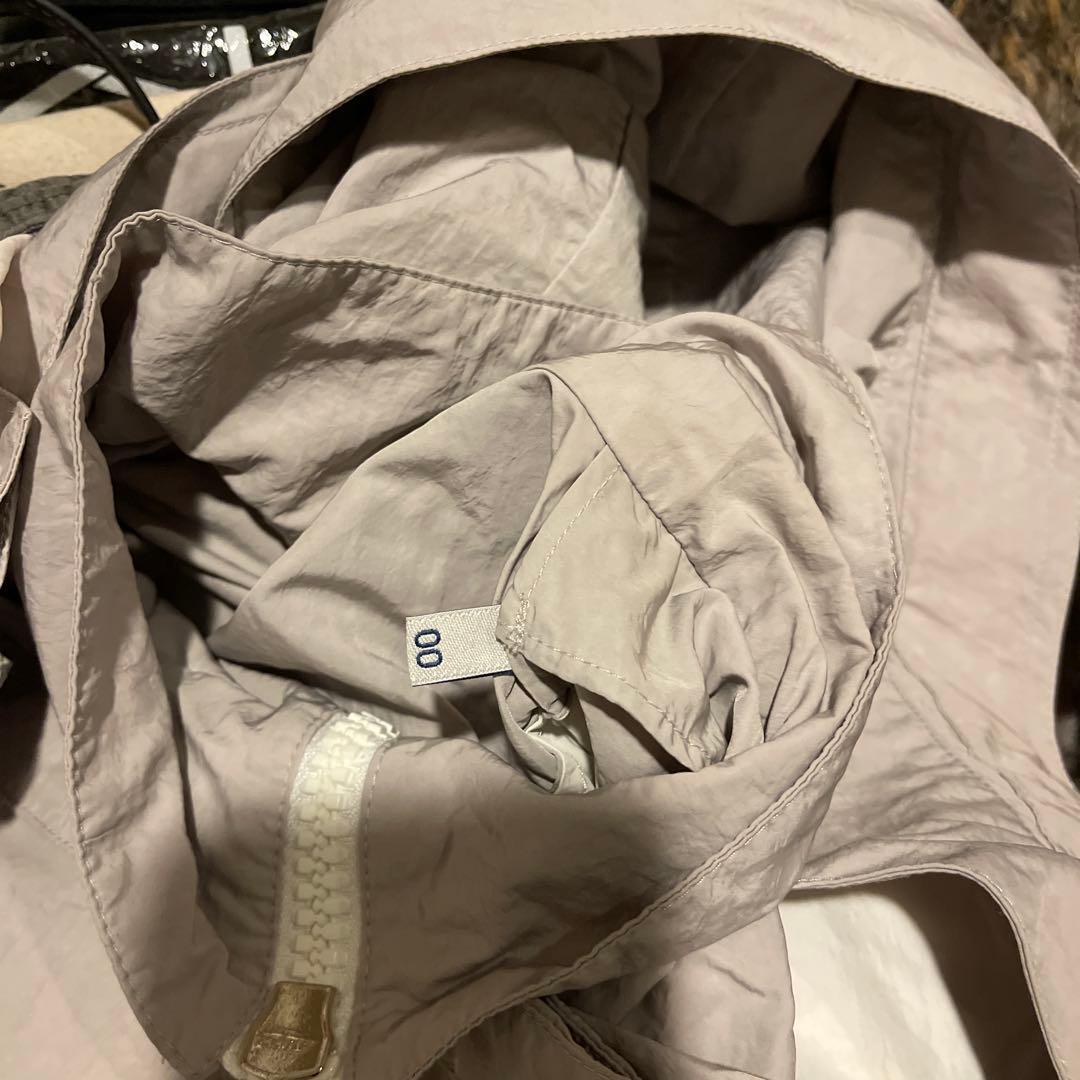 モンクレール　フード付きジャンパー グレー