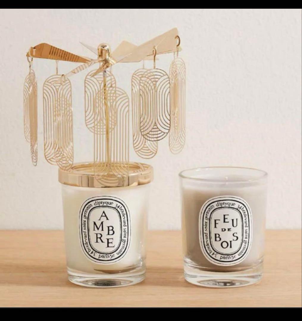 【新品未使用】Diptyque カルーセル&スモールキャンドル 70g ×2限定