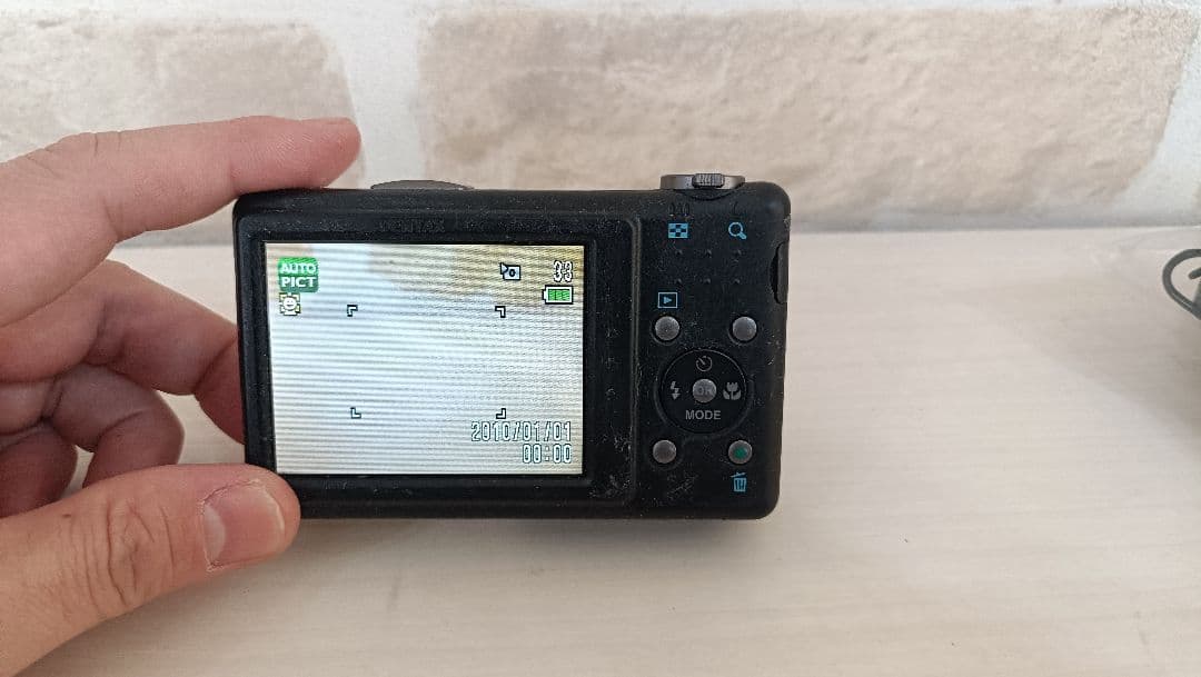 【昭和レトロ感♪】PENTAX optio RZ10 ホワイト