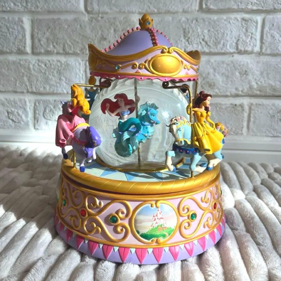 ディズニープリンセス♡スノードーム♡オルゴール