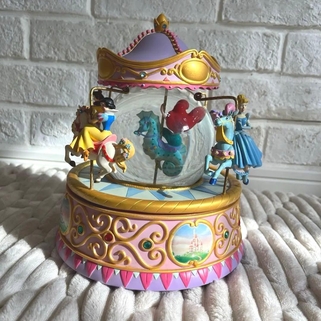 ディズニープリンセス♡スノードーム♡オルゴール