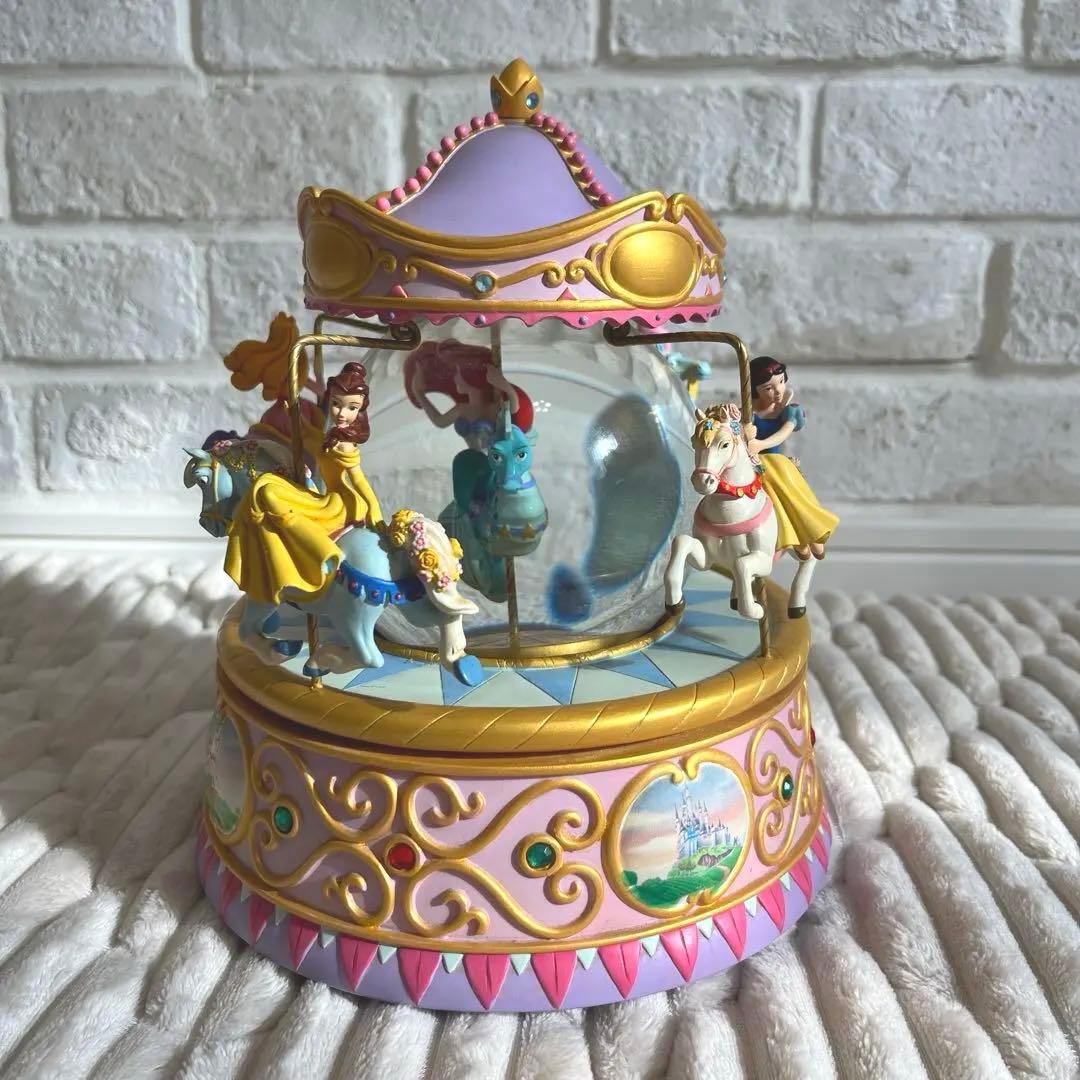 ディズニープリンセス♡スノードーム♡オルゴール