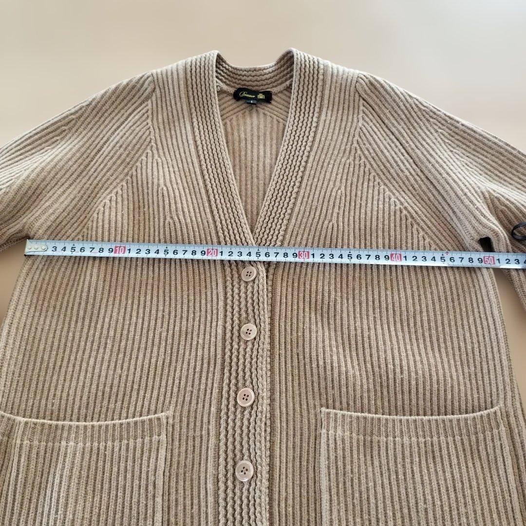 ドゥロワー　drawer　ウールカシミヤ　カーディガン　88000円　サイズ１