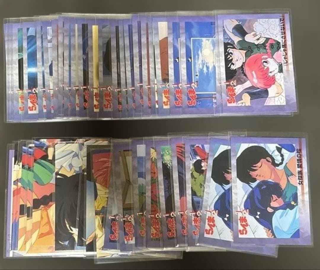 高橋留美子　コレクションカード　らんま　めぞん一刻　うる星やつら