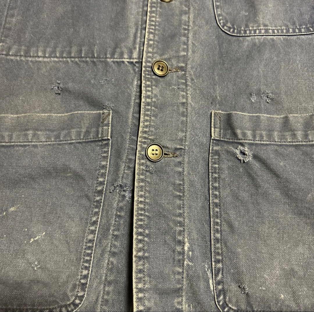 t*o様 60〜70s フレンチワークジャケット モールスキンジャケット 雰囲気