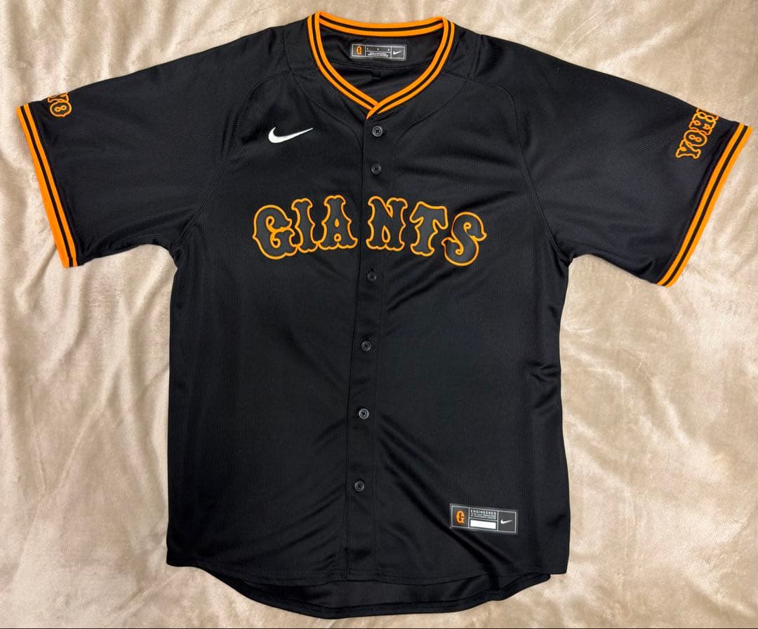 読売ジャイアンツ 浅野翔吾 直筆サイン入りユニフォーム Lサイズ ブラック
