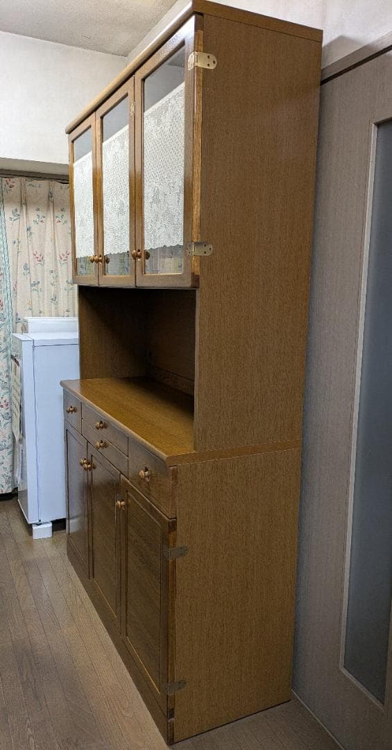 カントリー 食器棚 キッチンボード カップボード アンティーク キッチン収納