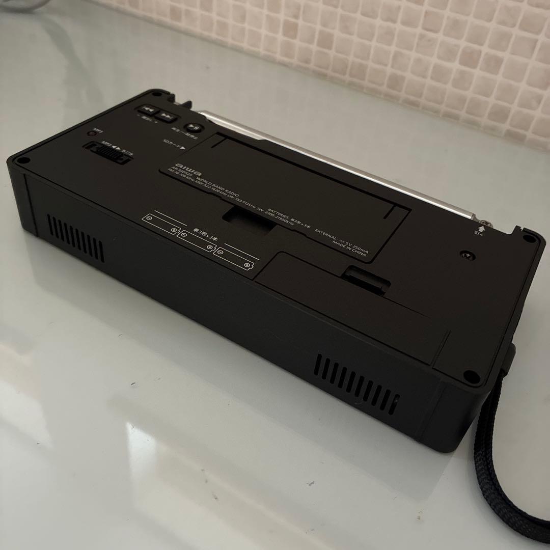 【美品】aiwa AR-MDS25 ワールドバンドラジオ