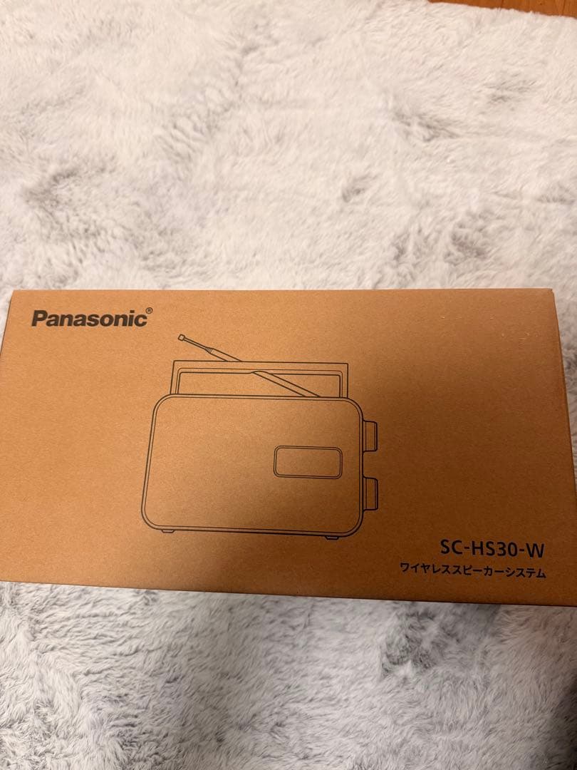 ちさとさんPanasonic SC-HS30-W ワイヤレススピーカー