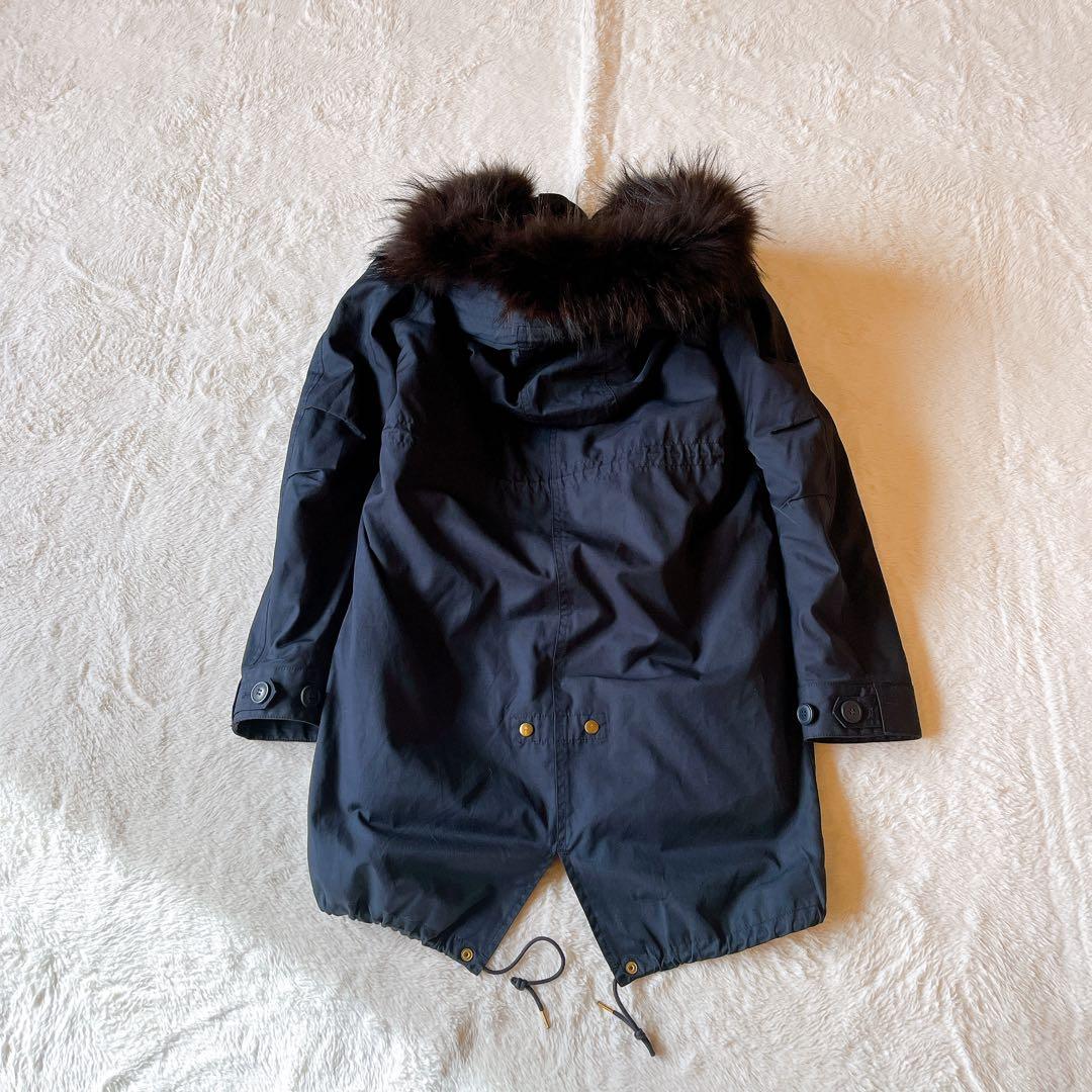 超美品　イエナ　モッズコート　ファー　フード　ライナー付き　S