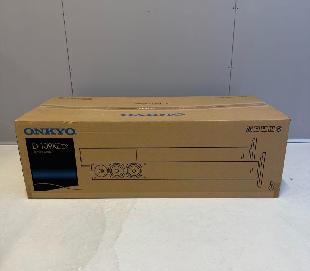 ONKYO オンキョー 2ウェイ・スピーカーシステム 黒モデル D109XEB