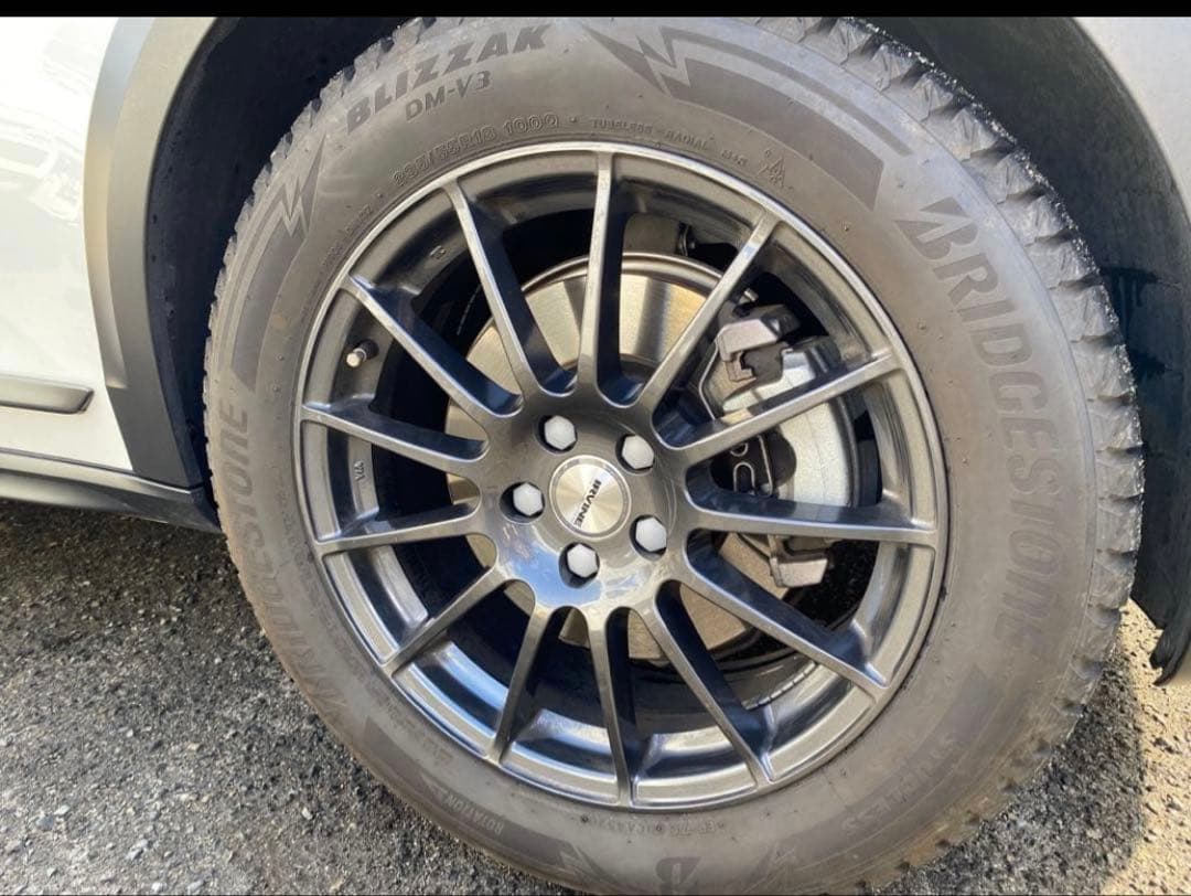 Greenさま　18インチ ブリザック　スタッドレス　冬用タイヤ・ホイールセット