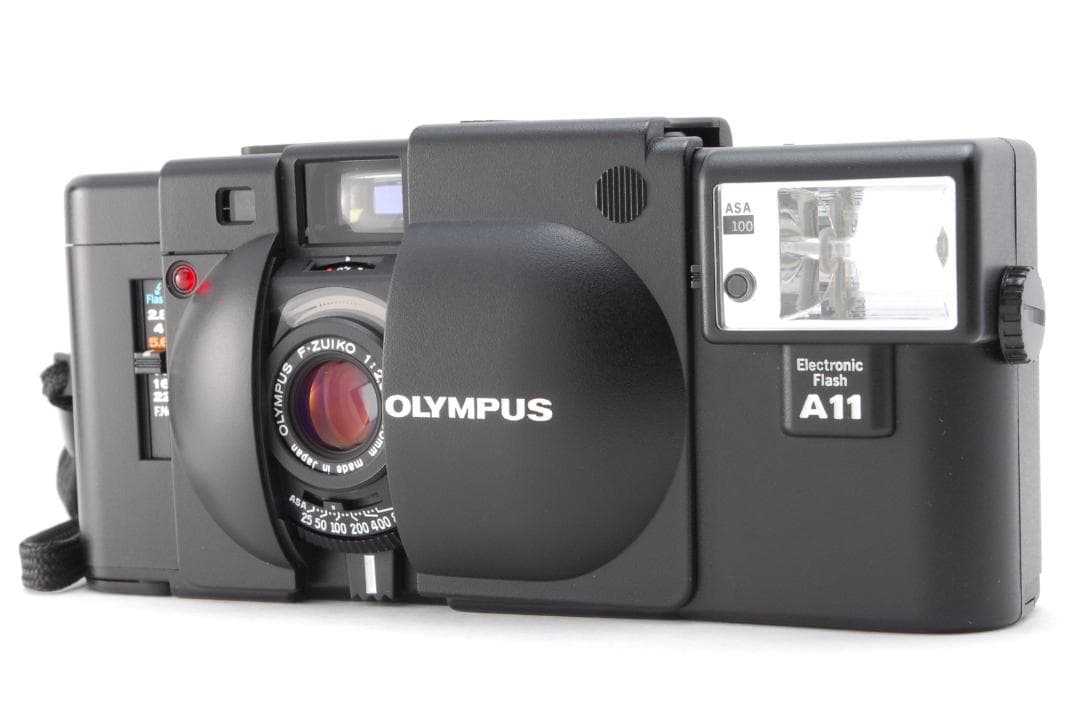 Matt【美品】オリンパス OLYMPUS XA A11(モルト張替え済）