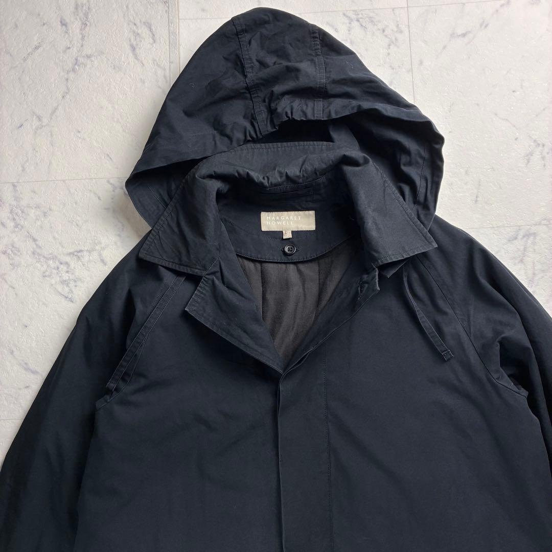 美品 マーガレットハウエル 3way モッズコート ライナー付き S ブラック