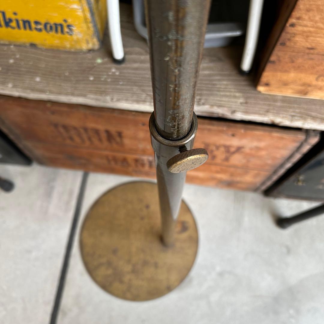 ヴィンテージ スラントハンガー メタルラック シャビー インダストリアル 金