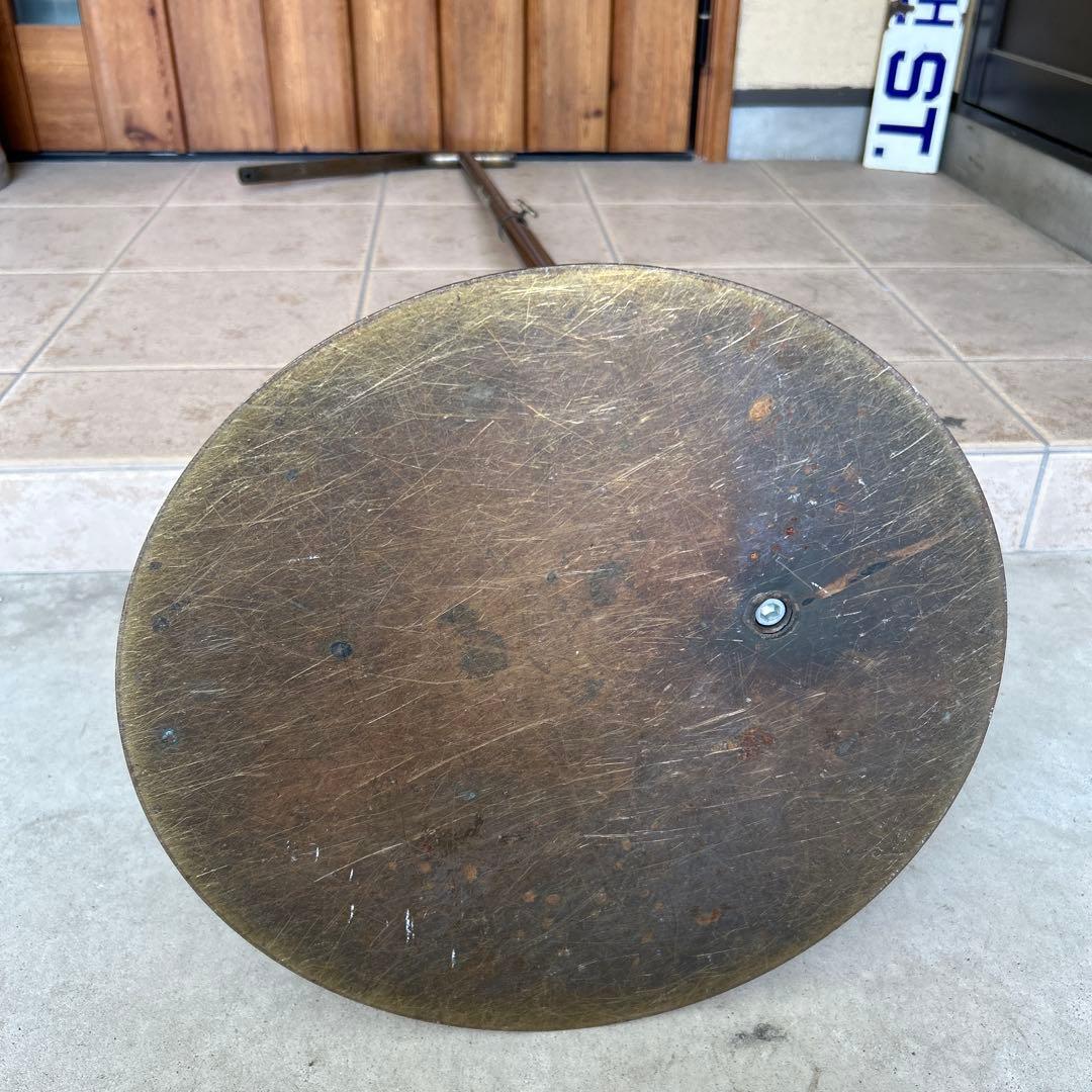 ヴィンテージ スラントハンガー メタルラック シャビー インダストリアル 金