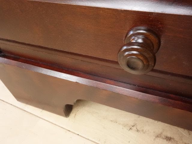 北海道民芸家具　ＨＭ８００ビューロー　ライティング　 再塗装済　ＵＳＥＤ