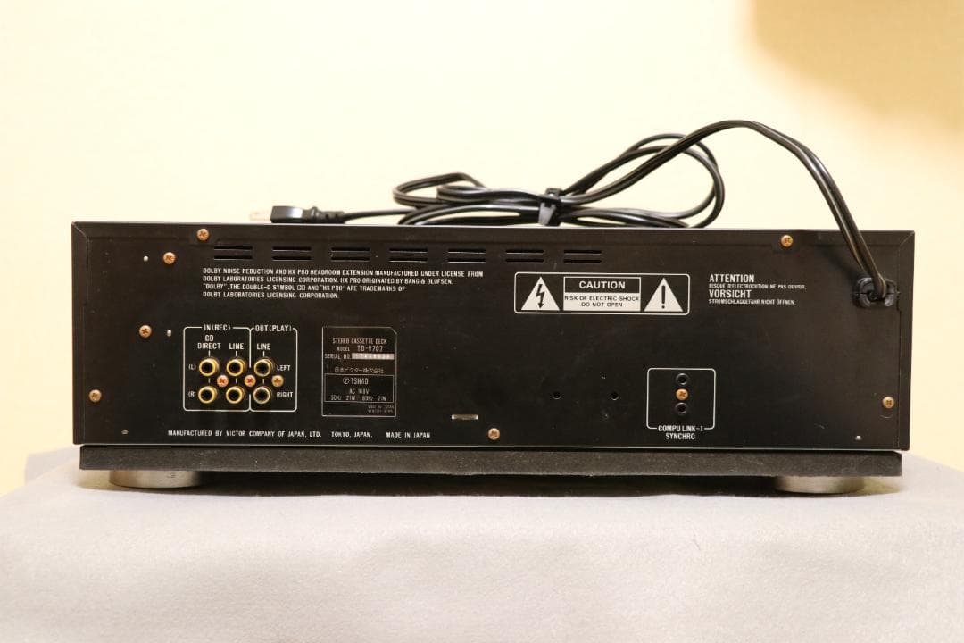 Victor TD-V707⑥カセットデッキ動作品