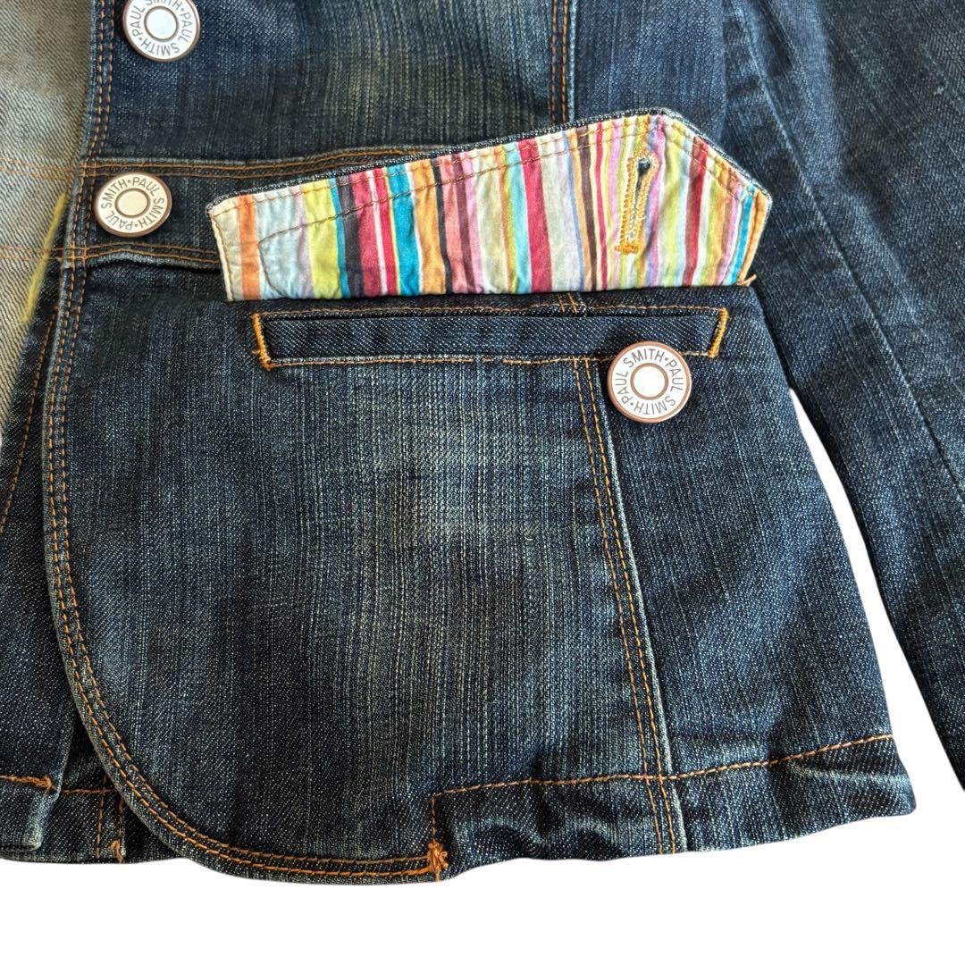Paul Smith ポールスミス デニムジャケット Gジャン マルチカラー