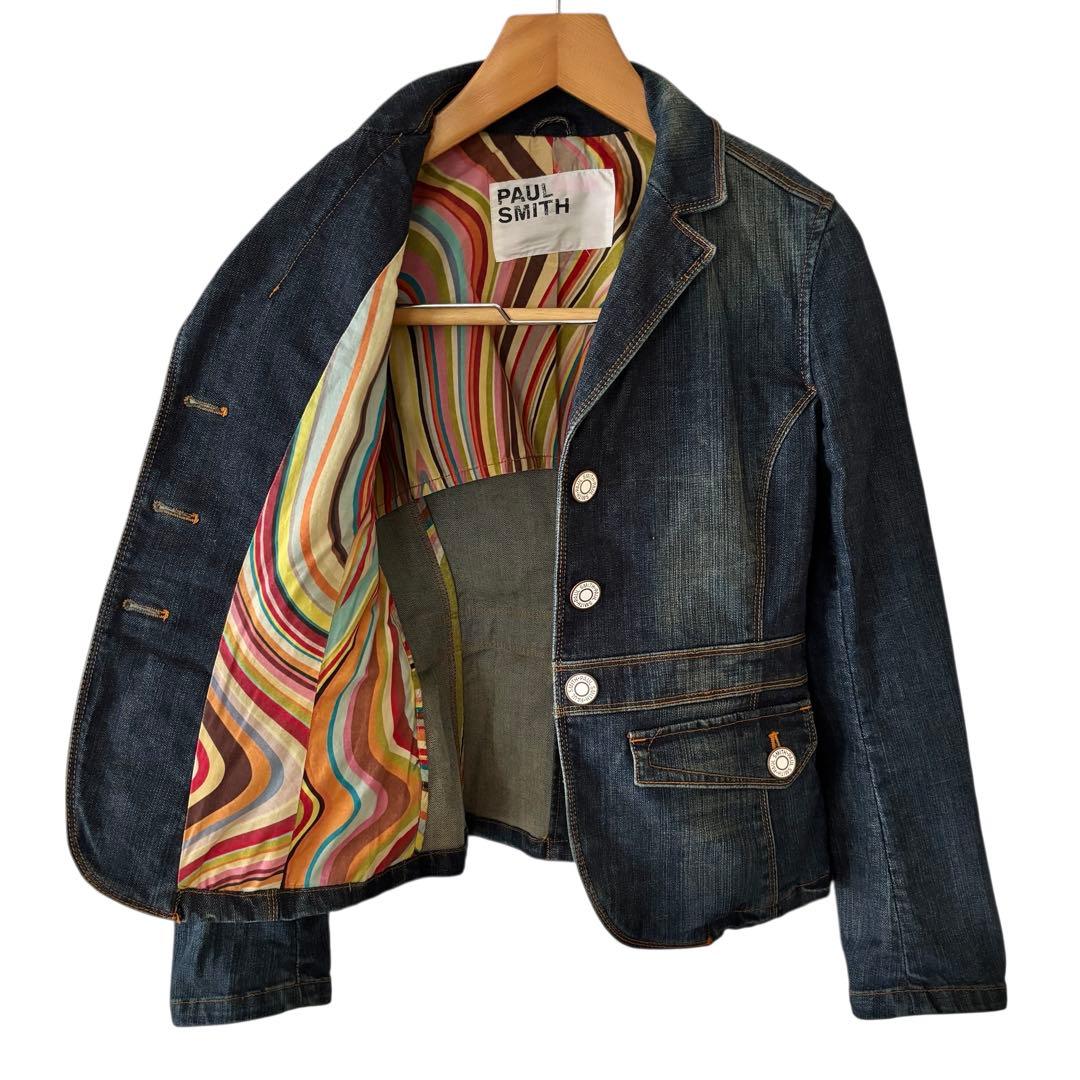 Paul Smith ポールスミス デニムジャケット Gジャン マルチカラー