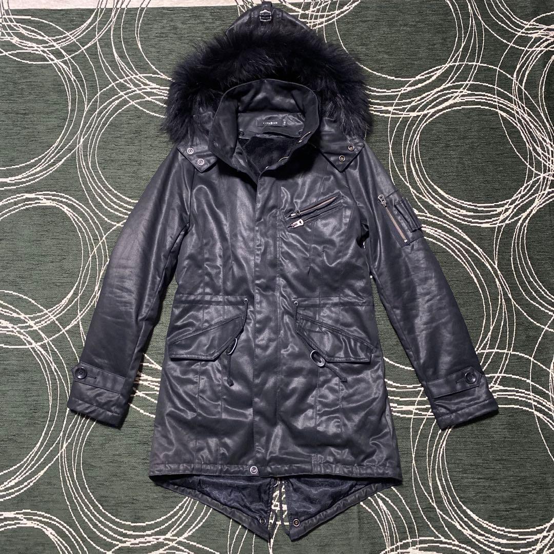 ジャケット・アウター Civarize raccoon fur coating mods coat