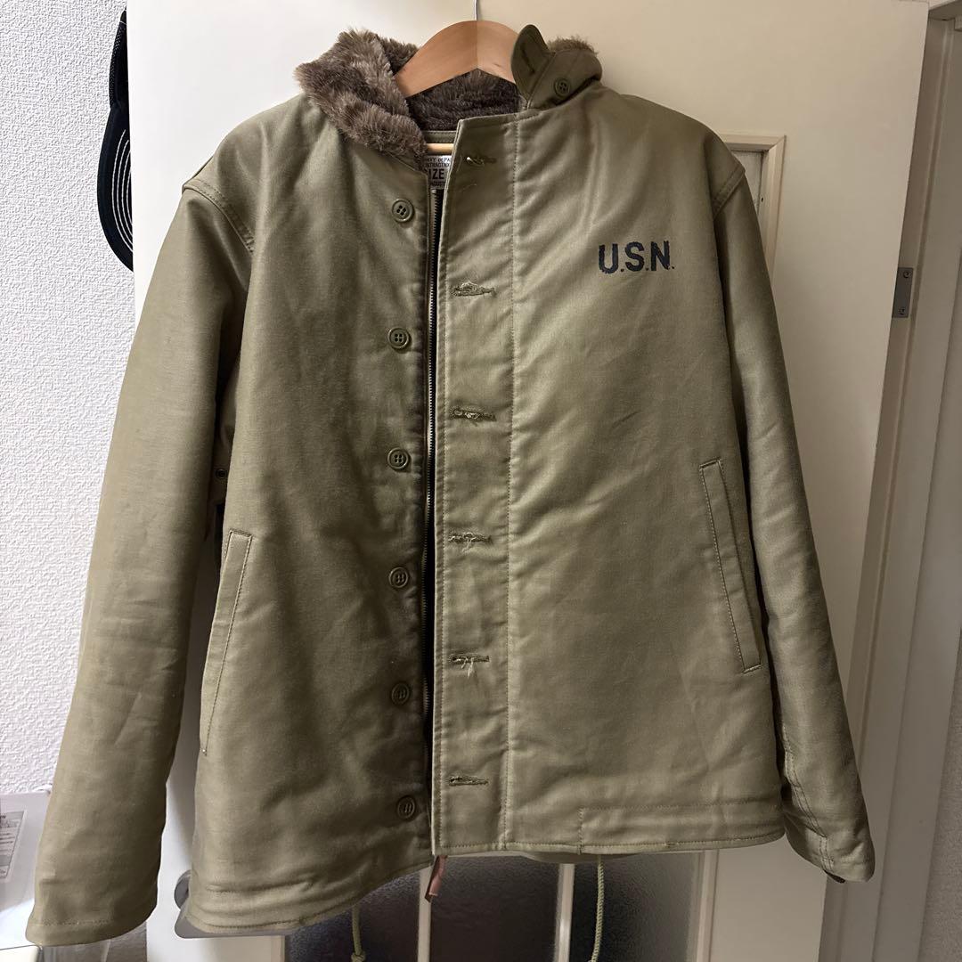 HOUSTONヒューストン N-1 DECK JACKET デッキジャケット42